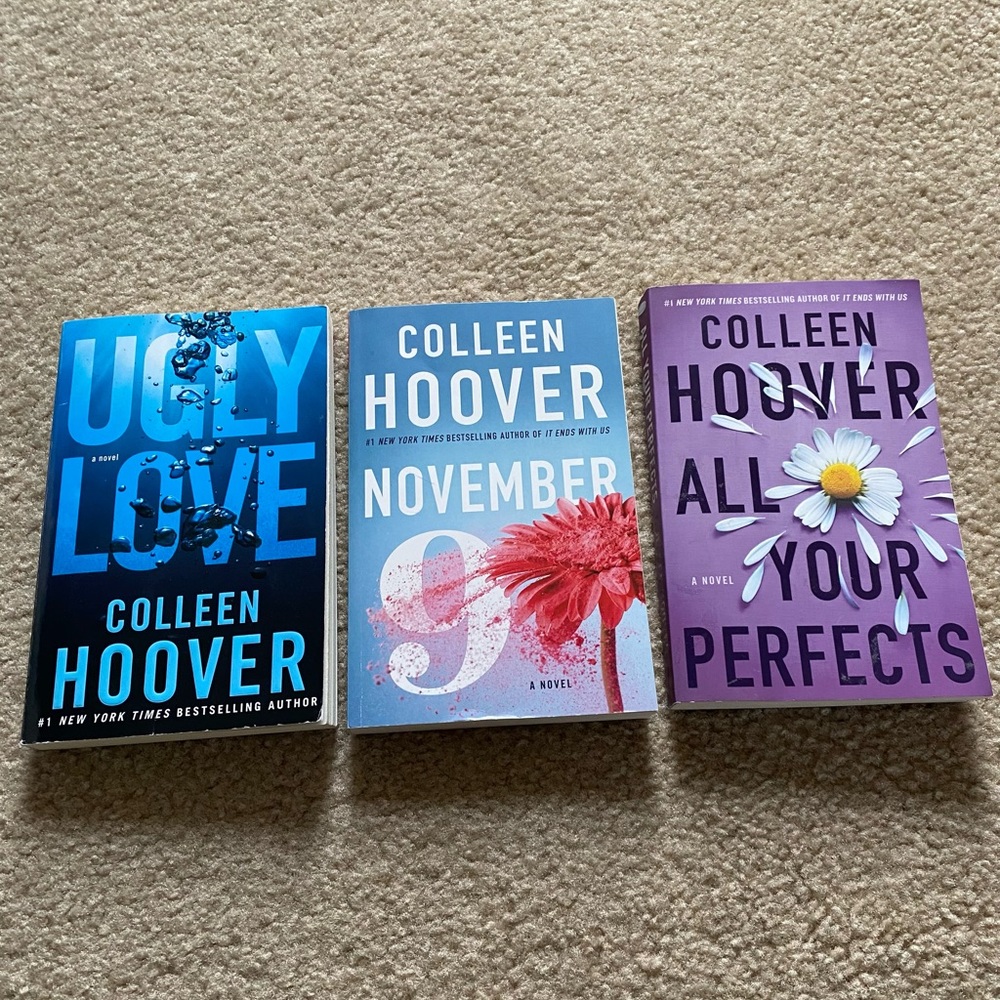 Colleen Hoover book bundle -3 books